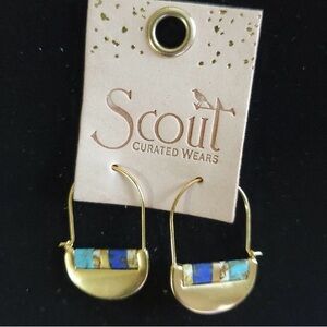 Scout Gold and Turquoise Earrings